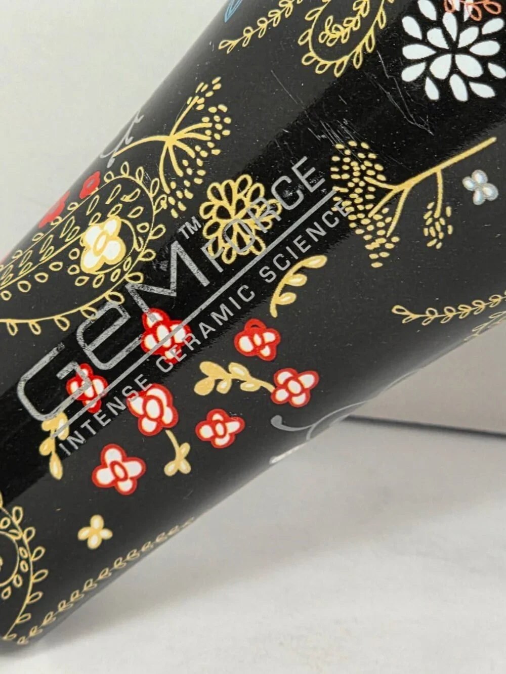 GEM Force Hair Dryer Paisley Floral Ceramic Cool Shot 3 Heat 2 Speed